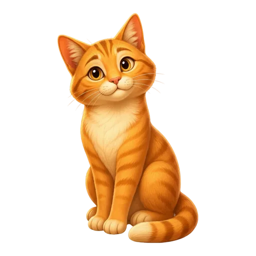Orange Tabby illustration