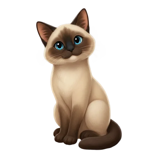 Siamese illustration