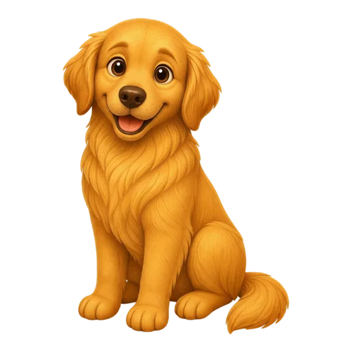 Golden Retriever illustration