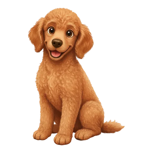 Poodle illustration